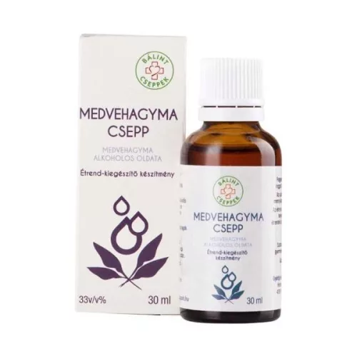 Bálint medvehagyma csepp 30 ml – Egészségvédő készítmények