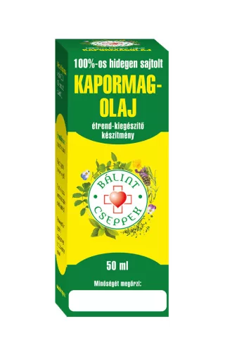 Bálint kapormagolaj 50 ml - Bio és natúr étrendkiegészítők