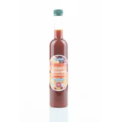 Bálint csemegék narancs tőzegáfonya gyümölcsesszencia 500 ml – Növényi szirup