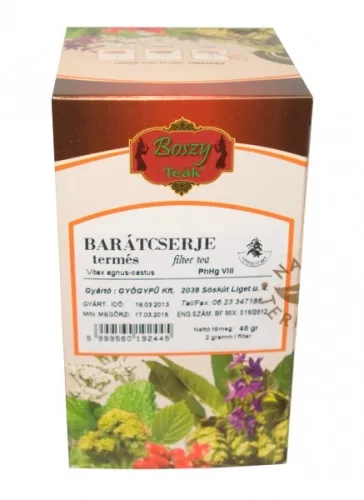 Boszy barátcserje termés tea 20x2 g 40 g - Bio és natúr élelmiszerek