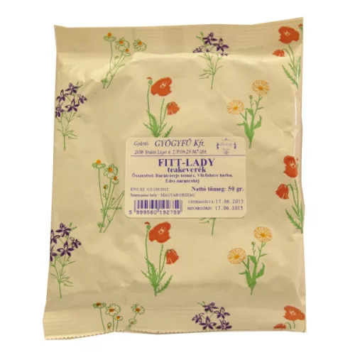 Gyógyfű femina komfort teakeverék 50 g - Bio és natúr élelmiszerek