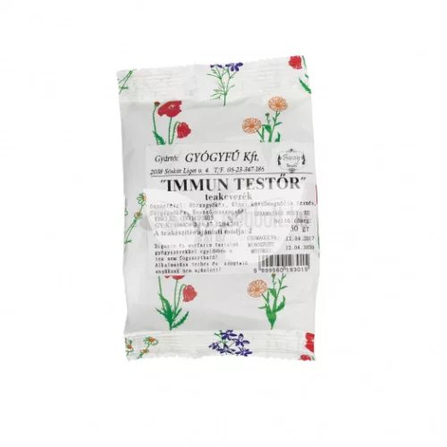 GYÓGYFŰ IMMUN TESTŐR TEAKEVERÉK - Bio és natúr élelmiszerek