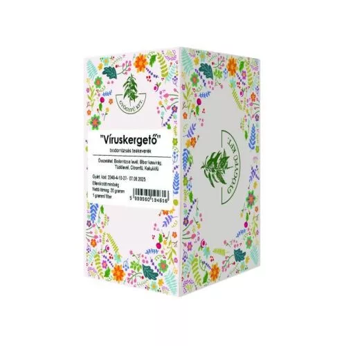 Boszy víruskergető bodorrózsás teakeverék filteres 20x1g 20 g – Gyógynövény