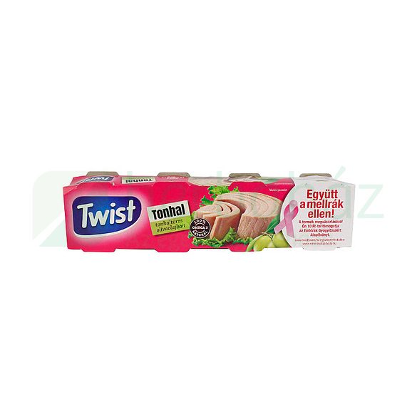 Twist Pink Tonhaltörzs Olívaolajban 4X80G