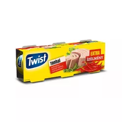 Twist tonhaltörzs növényi olajban chili 3x80 g 240 g - Bio és natúr élelmiszerek