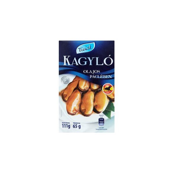 Twist kagyló olajos páclében 115 g