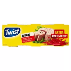 Twist tonhaltörzs növényi olajban édes chili ízesítéssel 240 g - Bio és natúr élelmiszerek