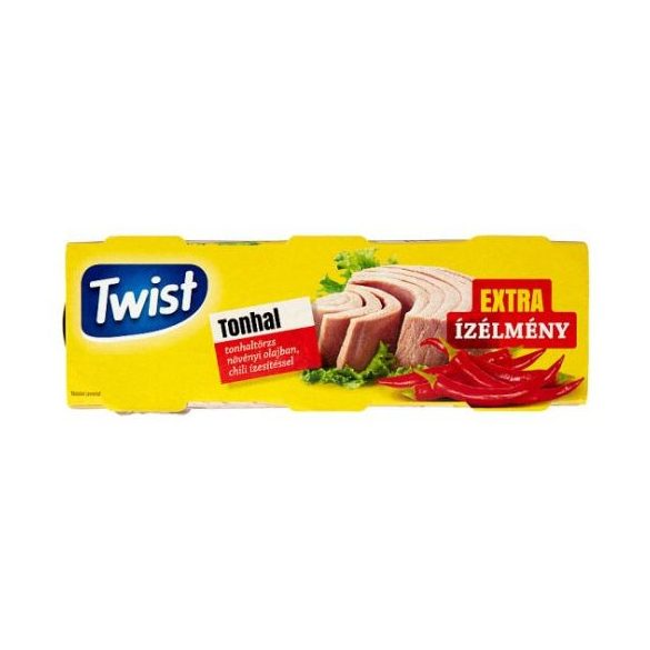 Twist tonhaltörzs növényi olajban édes chili ízesítéssel 240 g