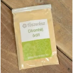Fűszerész citromhéj őrölt 20 g - Bio és natúr élelmiszerek