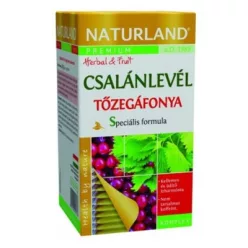 Naturland csalánlevél tőzegáfonya tea 20x1,2 g 24 g - Bio és natúr élelmiszerek