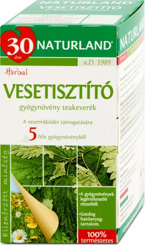 Naturland vesetisztító tea 20x1,6g 32 g - Bio és natúr élelmiszerek