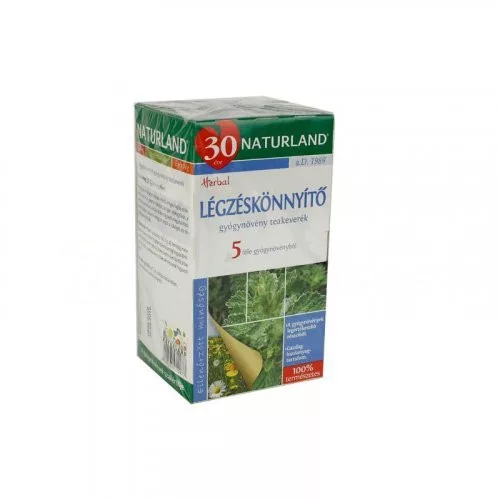 Naturland légzéskönnyítő teakeverék 30 g - Bio és natúr élelmiszerek