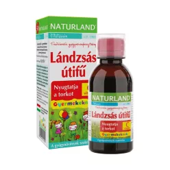 Naturland lándzsás útifű+c-vitamin gyerek szirup 150 ml - Bio és natúr étrendkiegészítők