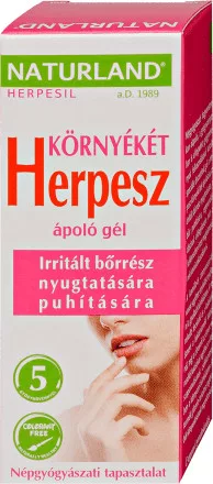 Naturland herpesz környékét ápoló gél 10 g - 