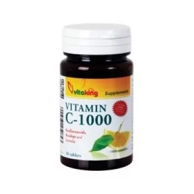 VITAKING C-1000 TABLETTA CSIKPEBOGYÓVAL 30 db - Bio és natúr étrendkiegészítők
