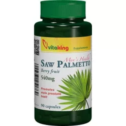 Vitaking saw palmetto fűrészpálma kapszula 90 db - Bio és natúr étrendkiegészítők