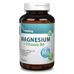 VITAKING MAGNESIUM+B6-VITAMIN 90 db - Bio és natúr étrendkiegészítők
