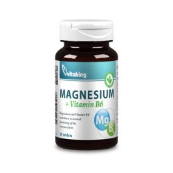 Vitaking Magnézium Citrát  + B6-vitamin 30 db  tabletta