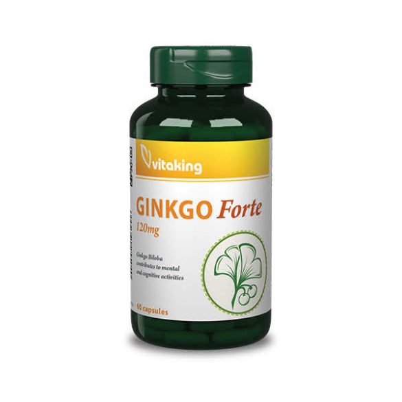 Vitaking Ginkgo Forte Kapszula 120Mg 60 db