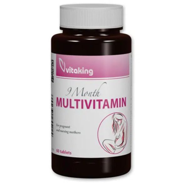 Vitaking 9 Hónap Multivitamin 60 db  tabletta