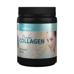 Vitaking collagen powder lemon citromos ízű kollagén por 330 g - Bio és natúr étrendkiegészítők