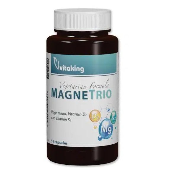 Vitaking MagneTrio [Mg+K2+D3] 90 db  kapszula