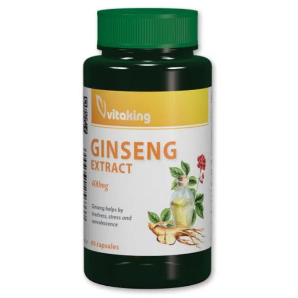 Vitaking Ginzeng kivonat 400mg 60 db  kapszula