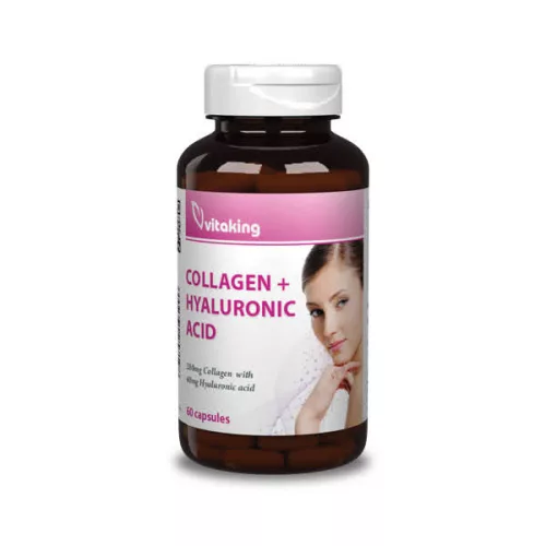 Vitaking hyaluronic acid+collagen 60 db - Bio és natúr étrendkiegészítők