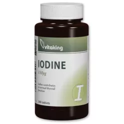 Vitaking Jód - [Iodine] 150mcg 240db  tabletta - Bio és natúr étrendkiegészítők