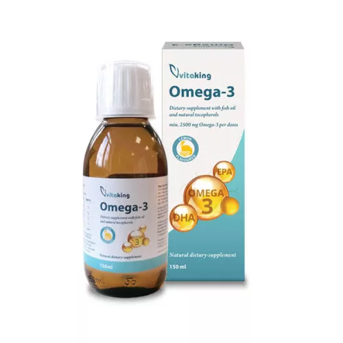 Vitaking omega-3 olaj 150 ml - Bio és natúr étrendkiegészítők