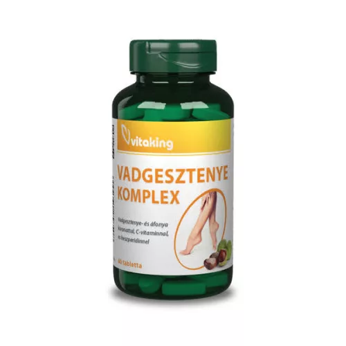 Vitaking vadgesztenye komplex tabletta 60 db - Bio és natúr étrendkiegészítők