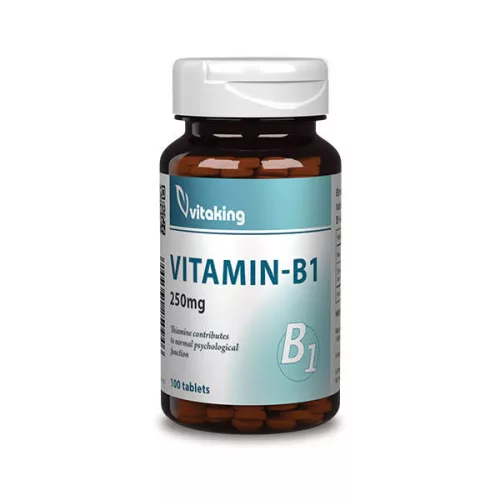 Vitaking b-1 vitamin 250mg tabletta 100 db - Bio és natúr étrendkiegészítők