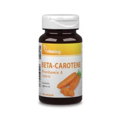 Vitaking Beta-Carotene 25000Ne Kapszula 100 db - Bio és natúr étrendkiegészítők