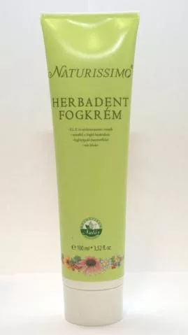 Naturissimo herbadent fogkrém 100 ml - Bio és natúr kozmetikumok