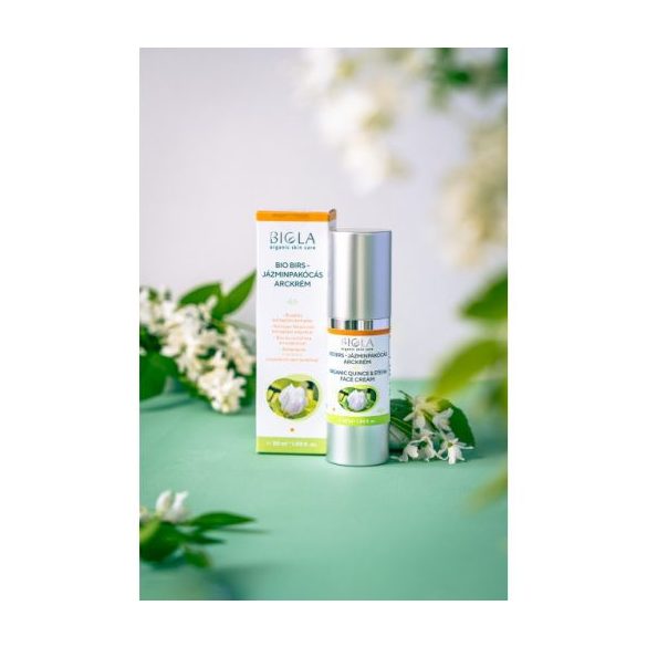 Biola bio birs-jázminpakócás arckrém 30 ml