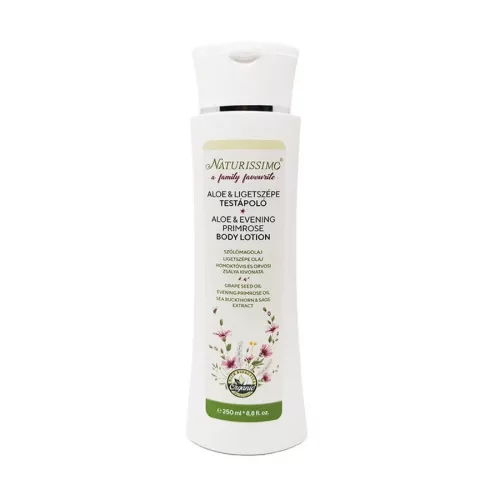 Naturissimo Aloe & Ligetszépe Testápoló 250ml - 