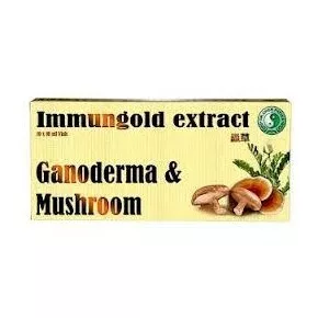 Dr.chen immungold ganoderma ampulla 10x10ml 100 ml - Bio és natúr étrendkiegészítők
