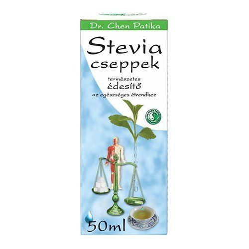 Dr.chen stevia cseppek 50 ml - Bio és natúr élelmiszerek