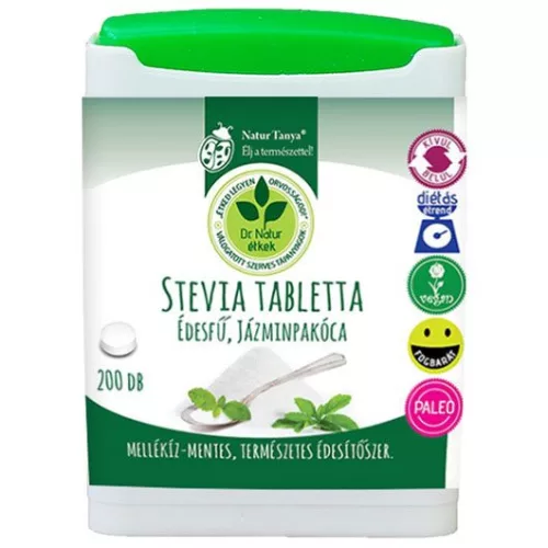 Dr.chen stevia tabletta 200 db - Bio és natúr élelmiszerek