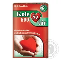 Dr.chen kolesztár 800 filmtabletta 60 db - Bio és natúr étrendkiegészítők