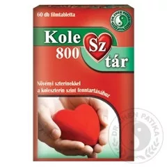 Dr.chen kolesztár 800 filmtabletta 60 db - Bio és natúr étrendkiegészítők