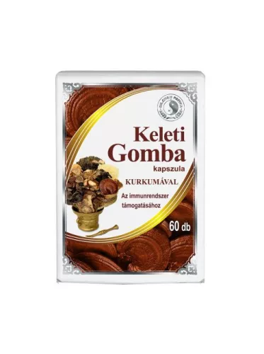 Dr.chen keleti gomba kapszula kurkumával 60 db - Bio és natúr étrendkiegészítők