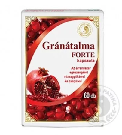 Dr.chen gránátalma forte kapszula 60 db - Bio és natúr étrendkiegészítők