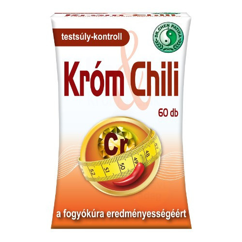 Dr.chen króm és chili kapszula a fogyókúra eredményességéért 60 db - Bio és natúr étrendkiegészítők