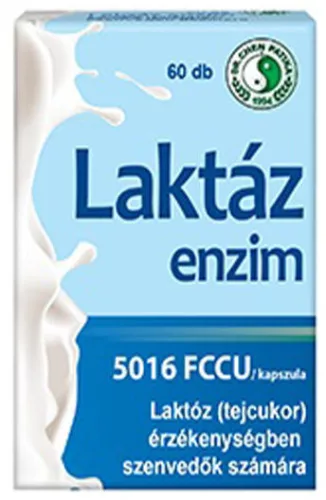 Dr.chen laktáz enzim kapszula 60 db - Bio és natúr étrendkiegészítők