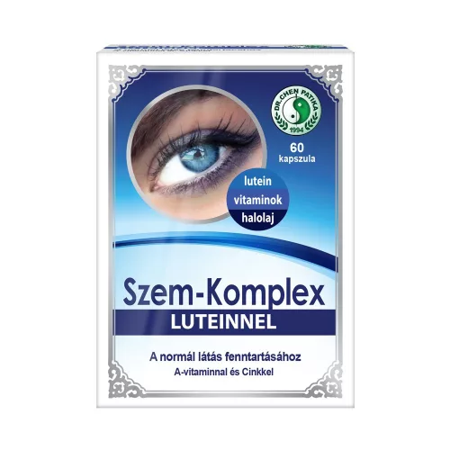 Dr.Chen Szem-Komplex Luteinnel Kapszula 60 db - Bio és natúr étrendkiegészítők