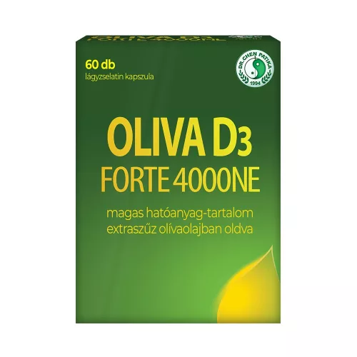 Dr.chen oliva D3 forte 4000Ne kapszula 60 db - Bio és natúr étrendkiegészítők