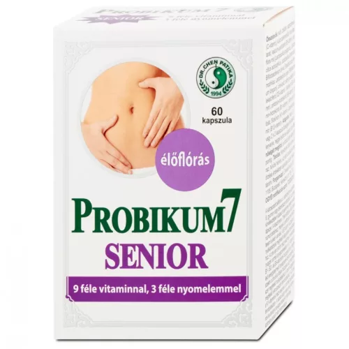 Dr.chen probikum 7 senior kapszula 60 db - Bio és natúr étrendkiegészítők
