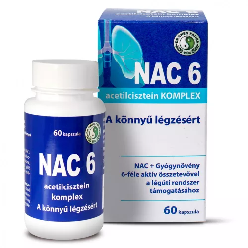 DR.CHEN NAC 6 KOMPLEX KAPSZULA - Bio és natúr étrendkiegészítők