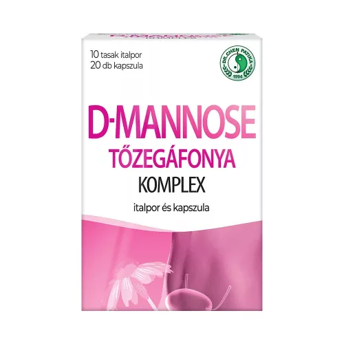 DR.CHEN D-MANNOSE ITALPOR+KAPSZ. 10+20 db - Bio és natúr élelmiszerek